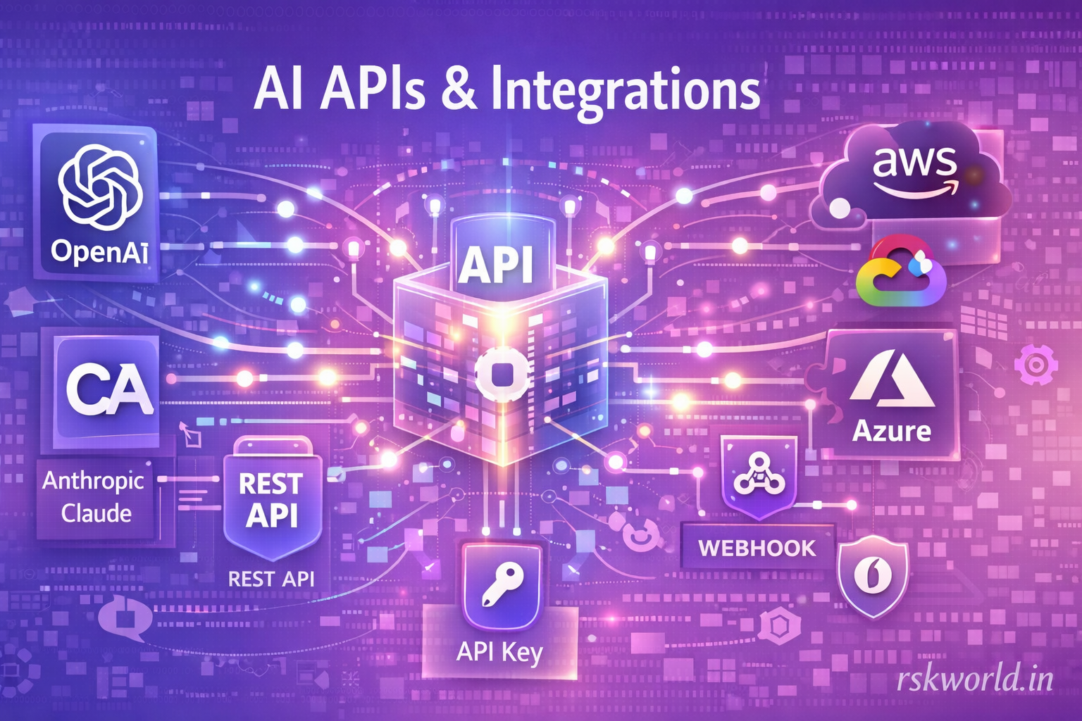 AI APIs & Integrations Development by RSKWORLD.IN