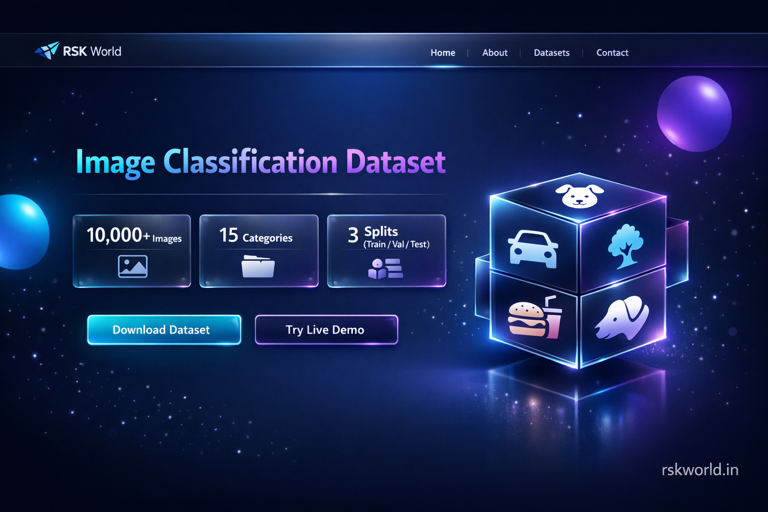 Image Classification Dataset - rskworld.in