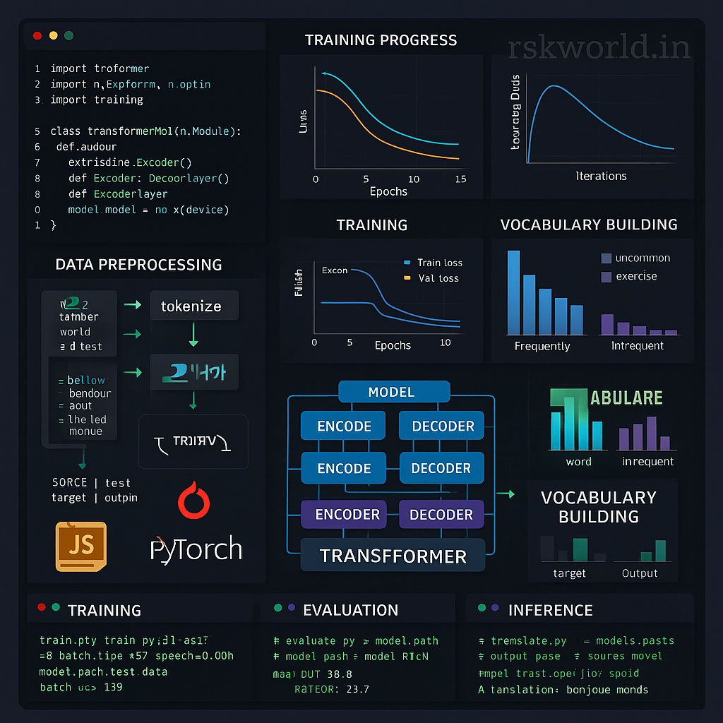 Transformer-based Neural Machine Translation - rskworld.in