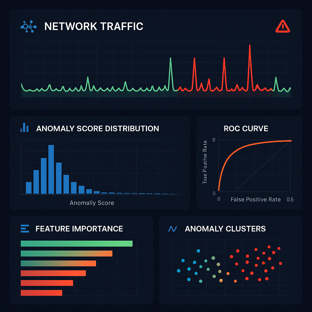 Network Traffic Anomaly Detection - rskworld.in