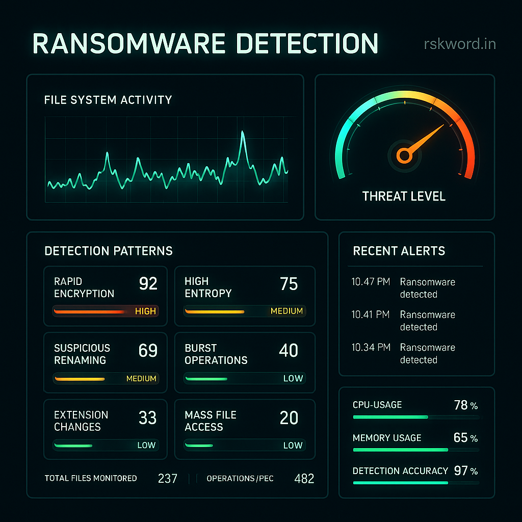 Ransomware Detection - rskworld.in