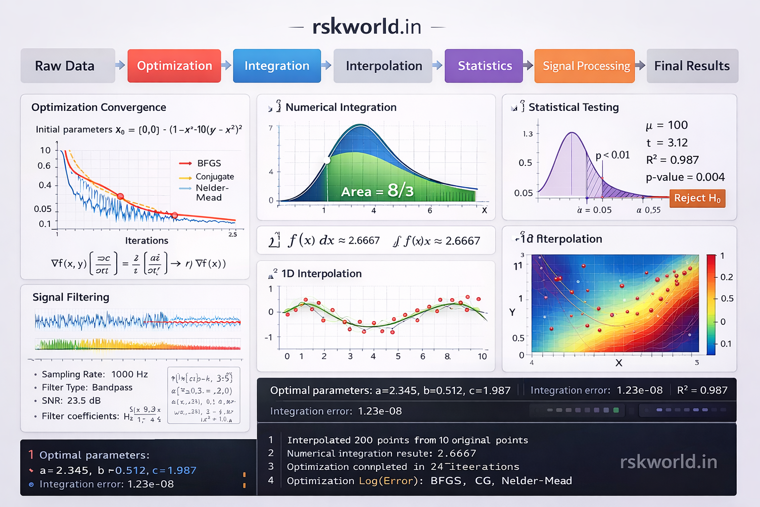 SciPy Scientific Computing - rskworld.in
