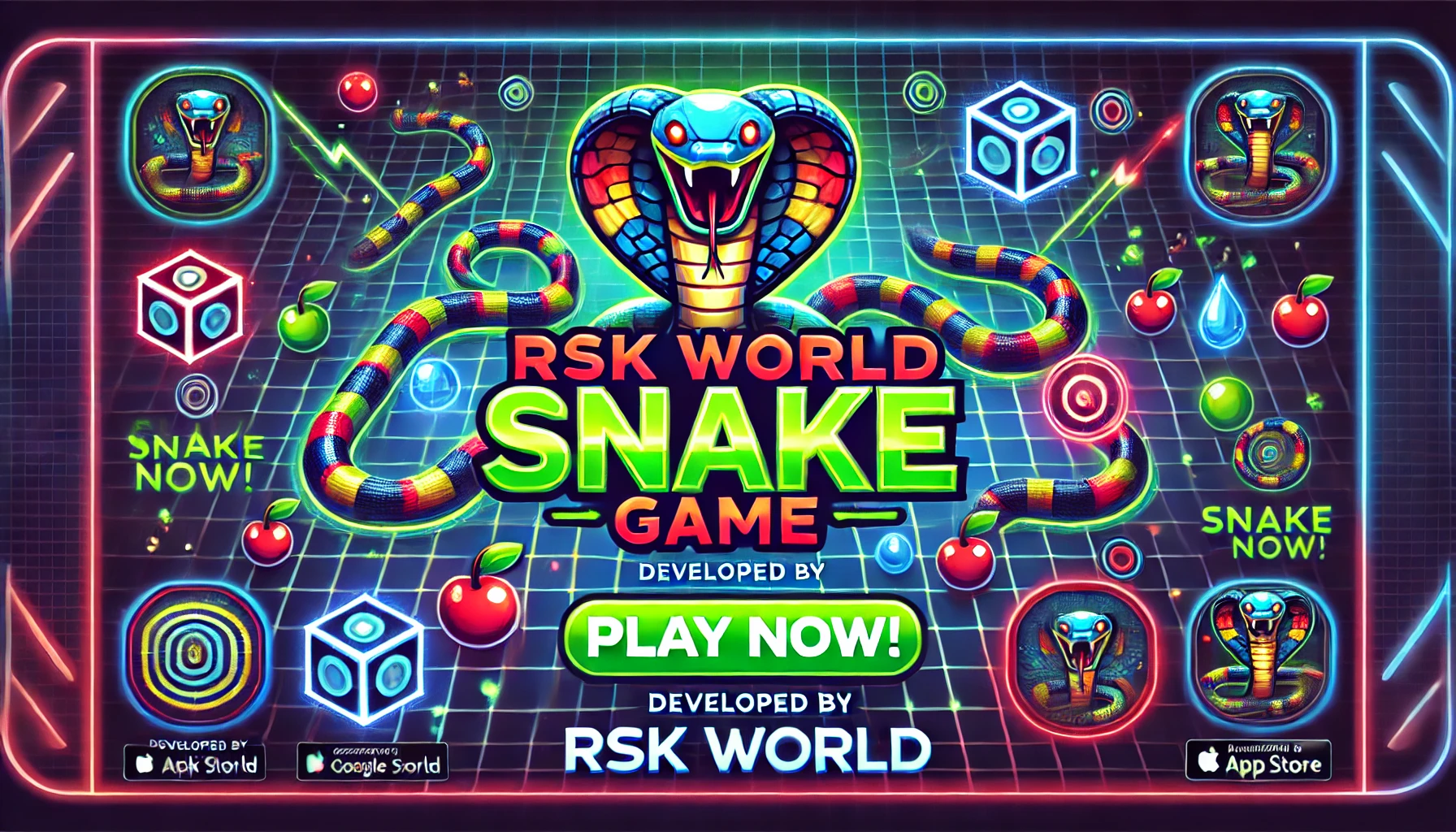 Premium 3D Snake