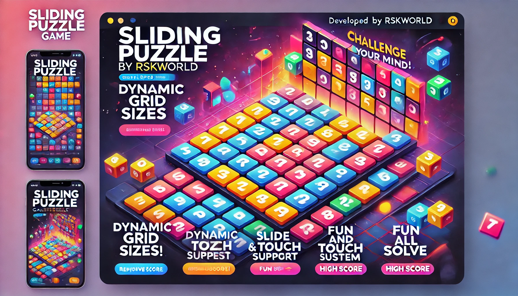 Premium Sliding Puzzle