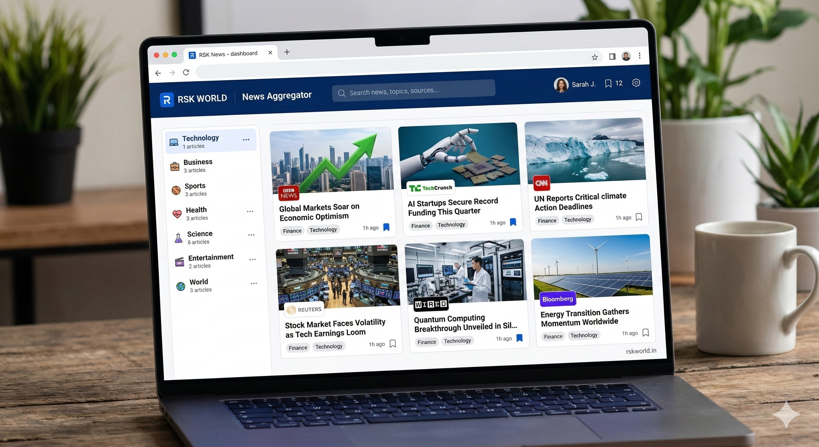 News Aggregator - rskworld.in