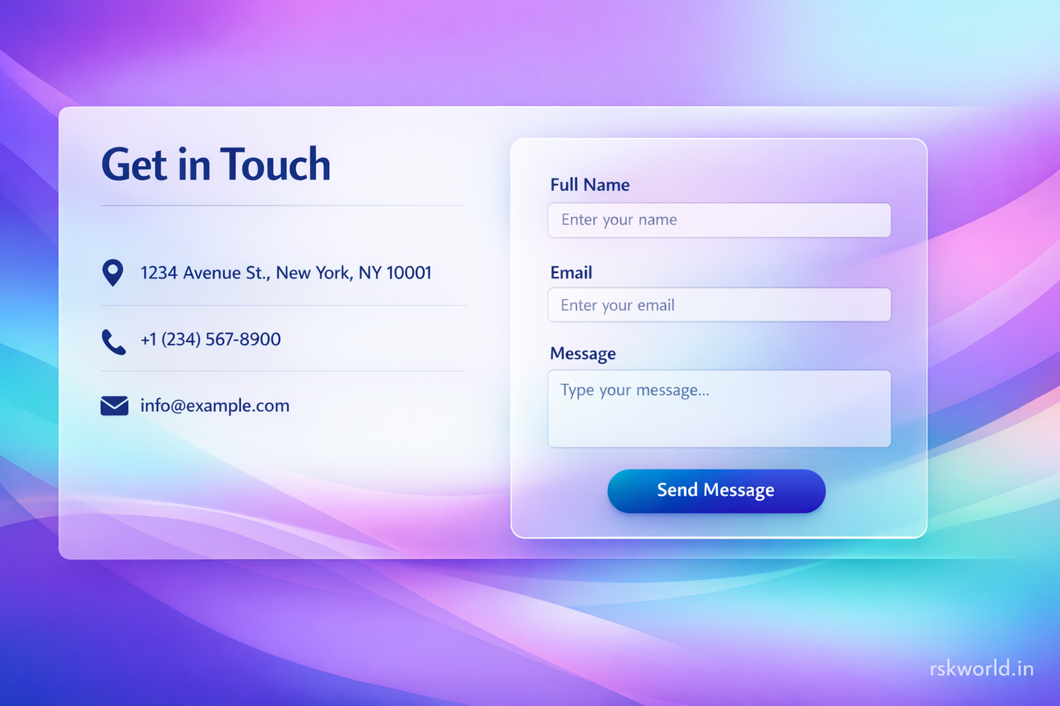 Basic Form - rskworld.in