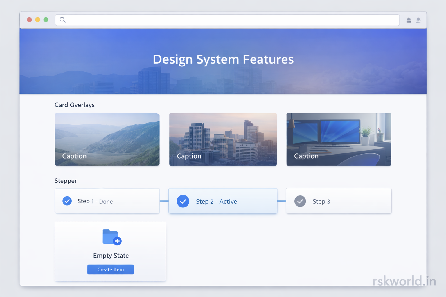 CSS Design System - rskworld.in