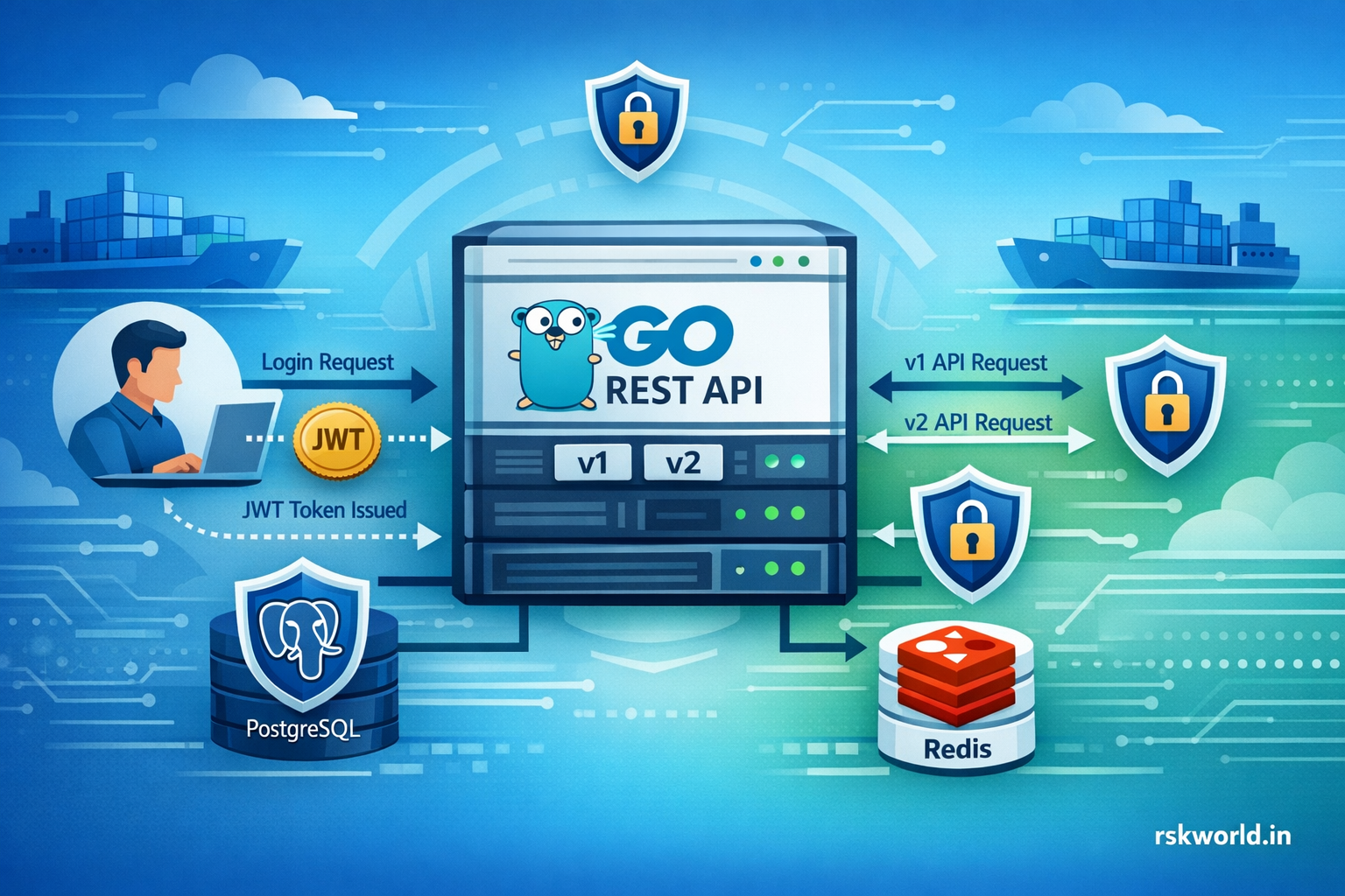 Go REST API - rskworld.in