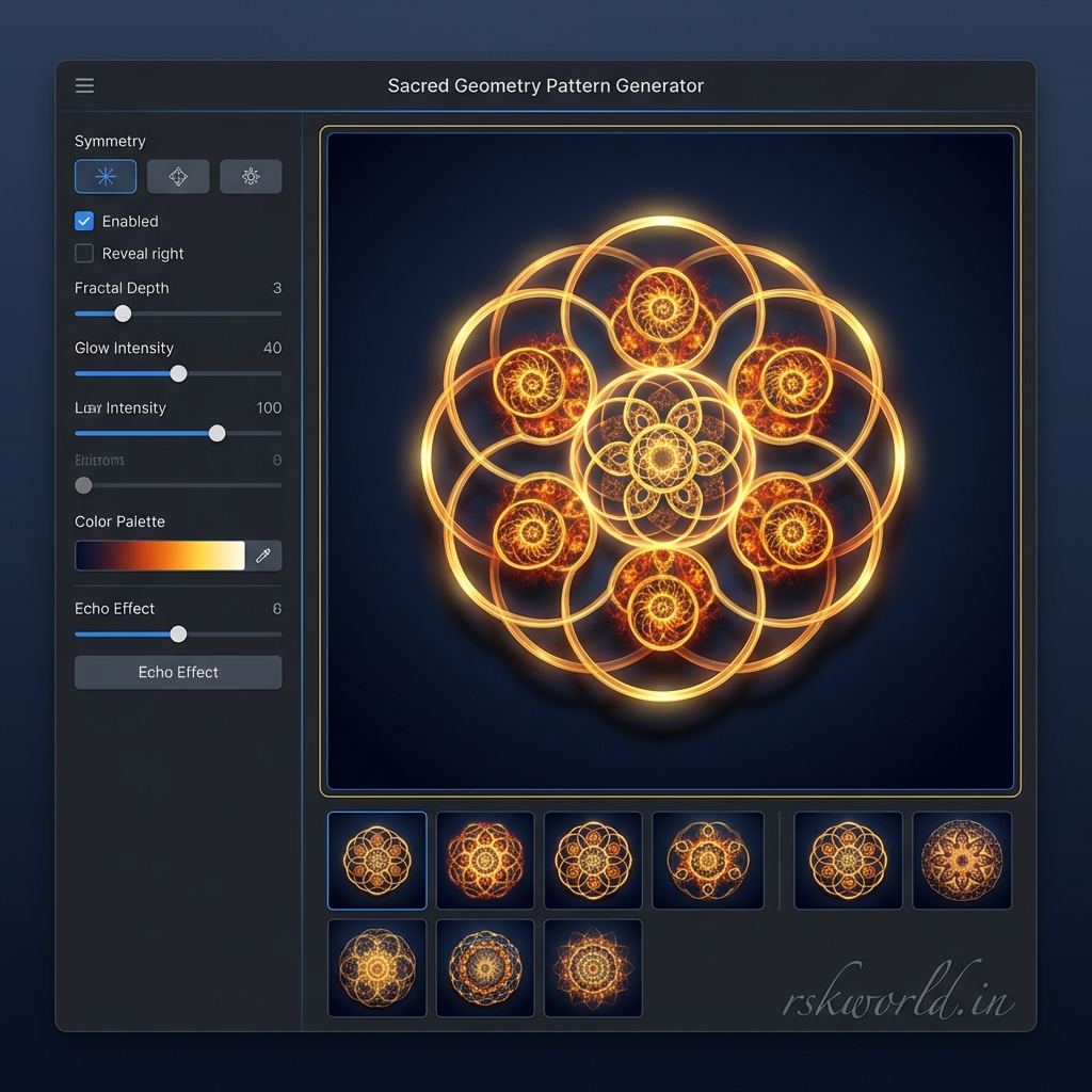 Star Pattern Maker - rskworld.in
