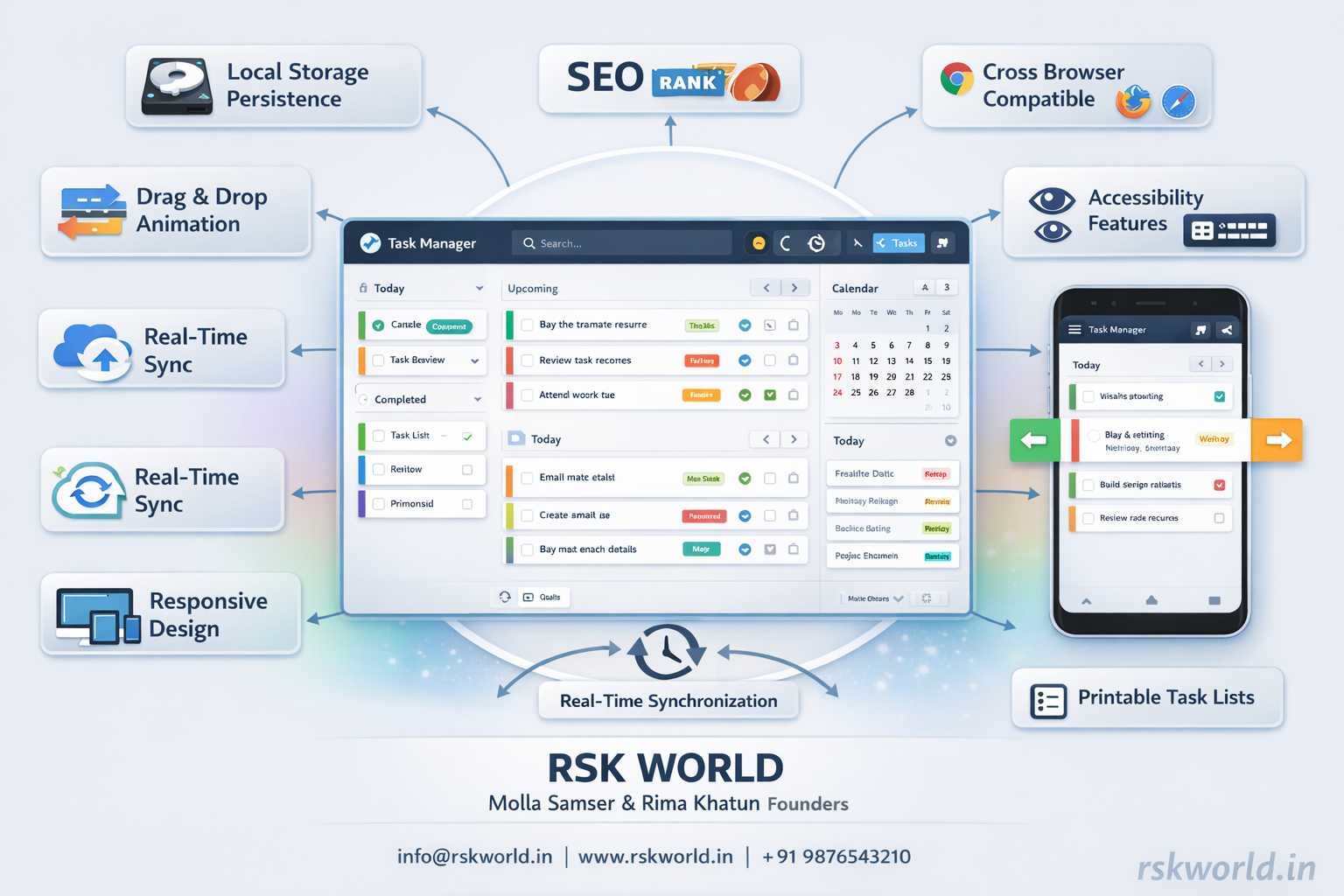 Task Manager - rskworld.in