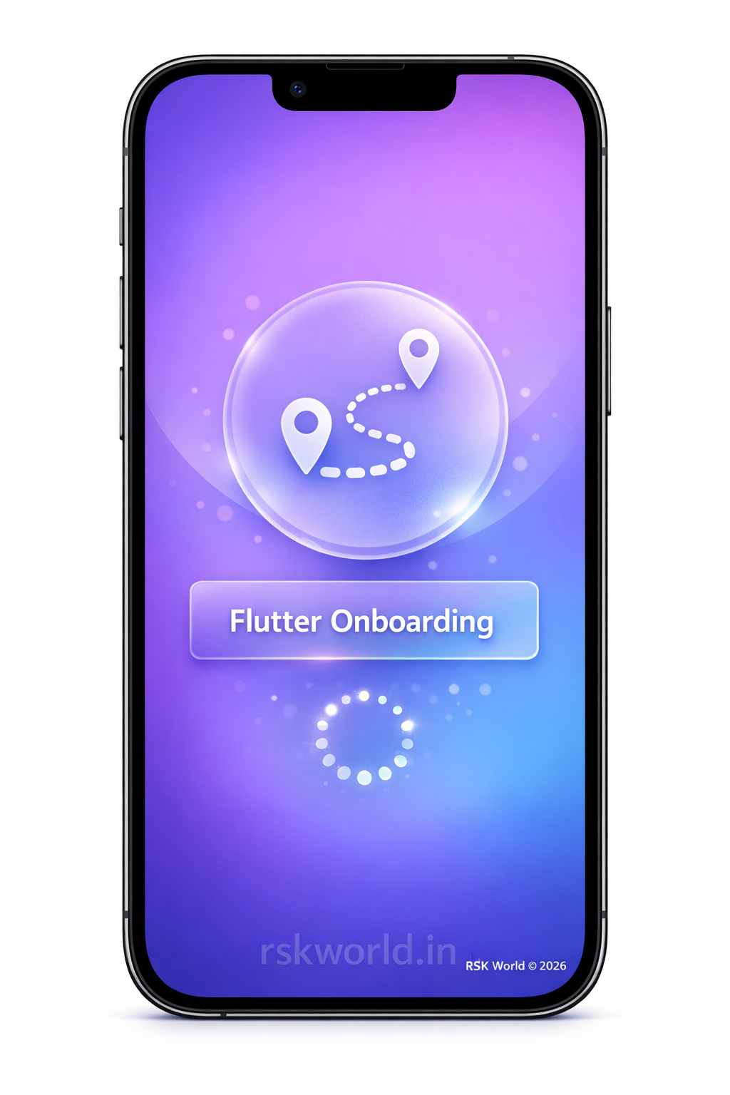 Flutter Onboarding Screens - rskworld.in