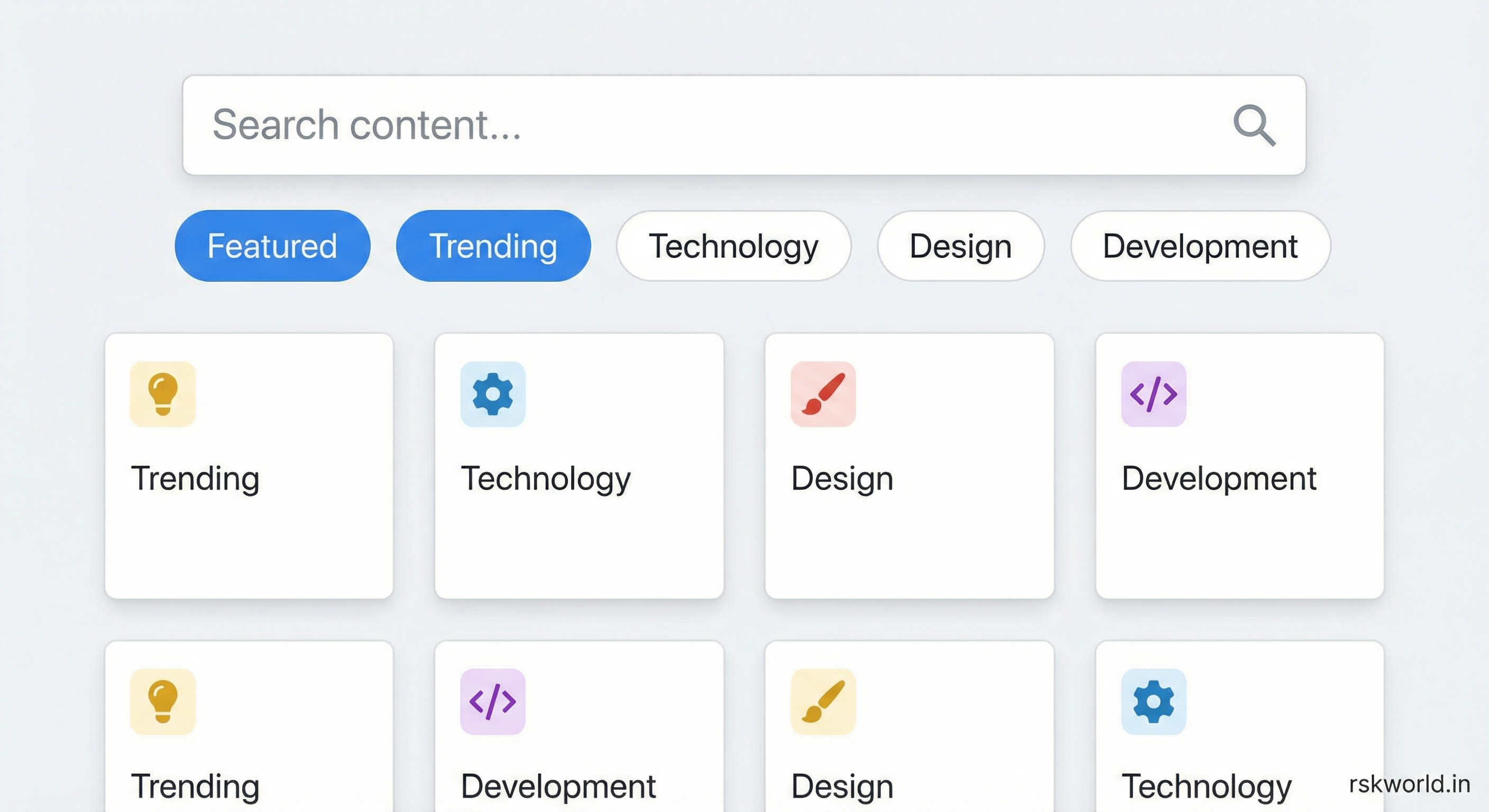 Infinite Scroll Demo - rskworld.in