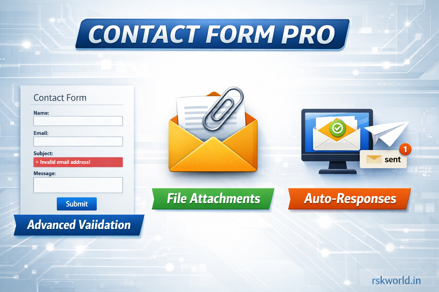 Contact Form Pro - rskworld.in