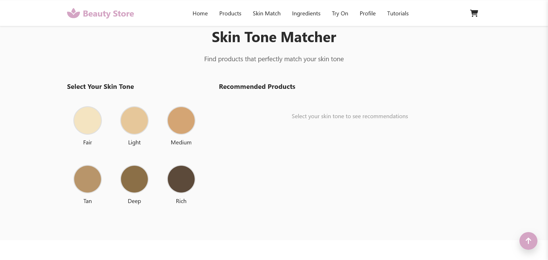 Beauty Products HTML Template